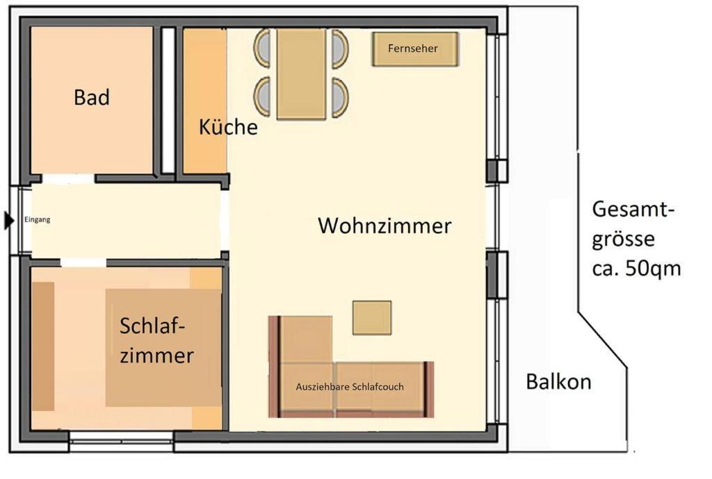 Ferienwohnung Wanderkoenige ブラウンラーゲ エクステリア 写真